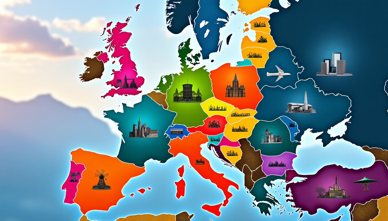 explorez notre carte interactive qui met en lumière les pays européens les plus attractifs pour les investissements. découvrez les opportunités économiques, les secteurs clés et les avantages qui font de ces destinations des choix privilégiés pour les investisseurs.