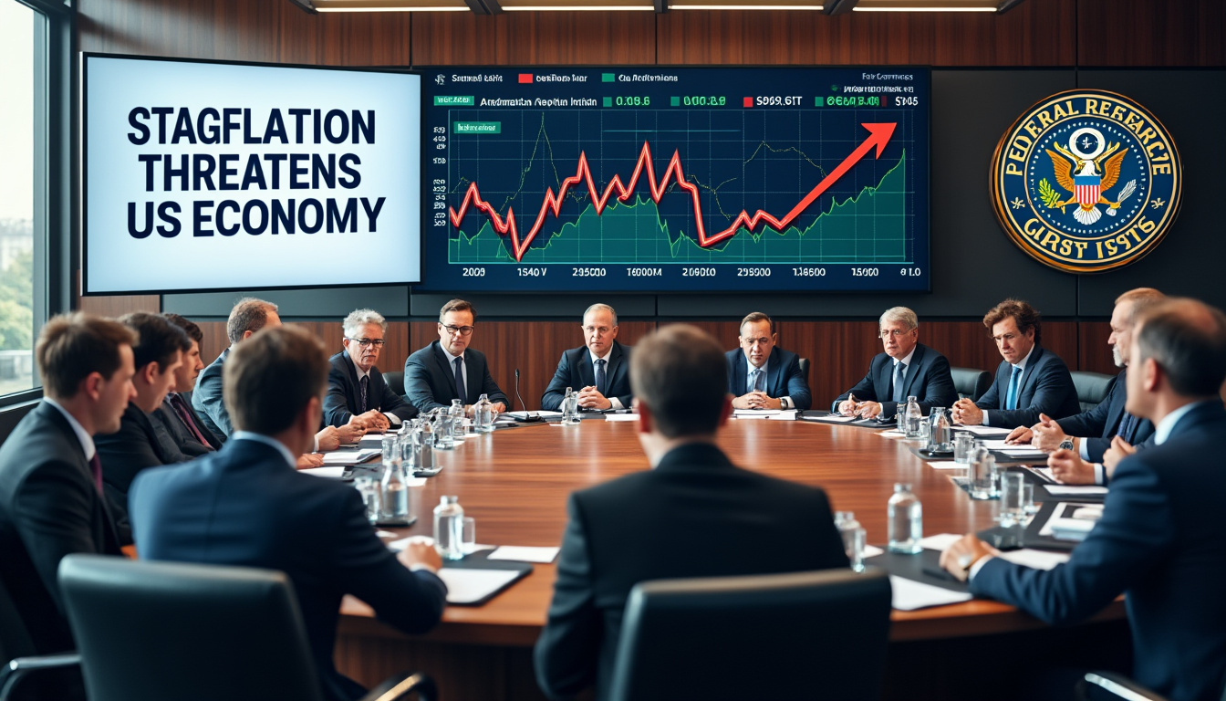 la réserve fédérale met en garde contre le danger croissant de stagflation aux états-unis, avertissant que la stagnation économique combinée à l'inflation pourrait avoir des conséquences graves sur la croissance et l'emploi. découvrez les implications de cette alerte pour l'économie américaine.
