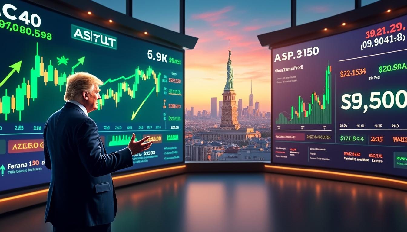 découvrez comment le cac 40 s'envole et le s&p 500 atteint de nouveaux sommets, portés par des données d'inflation américaines conformes aux attentes, tandis que donald trump cible une fois de plus jerome powell.