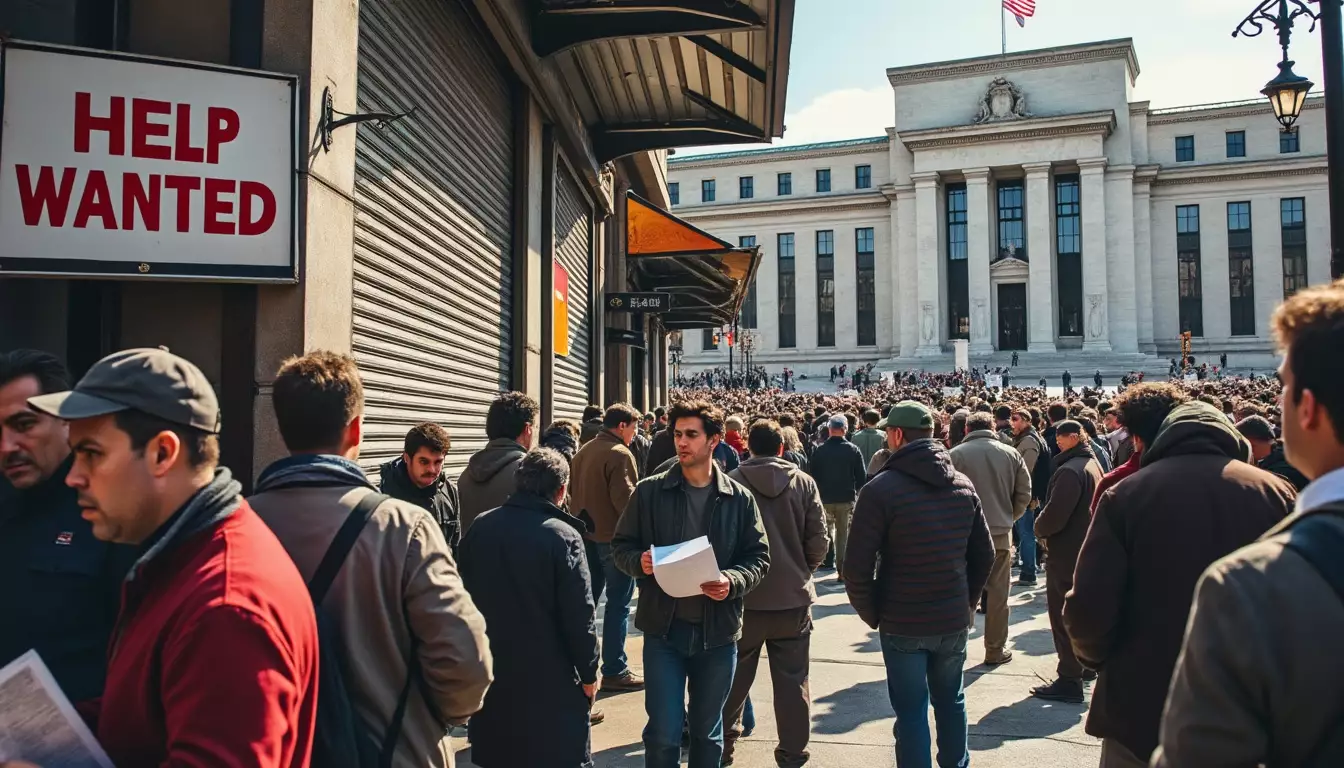 découvrez comment la fragilité du marché de l'emploi aux états-unis complique la tâche de la réserve fédérale, entre inflation et incertitudes économiques.