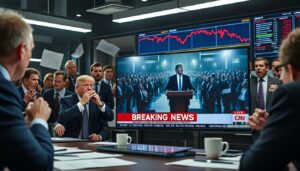 découvrez comment deux tweets de donald trump déclenchent une crise avec la chine, provoquant une chute spectaculaire des actions du secteur technologique.