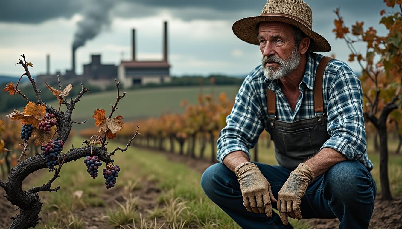 découvrez les quatre facteurs majeurs qui bouleversent le vignoble français et menacent l'avenir de ce secteur emblématique.