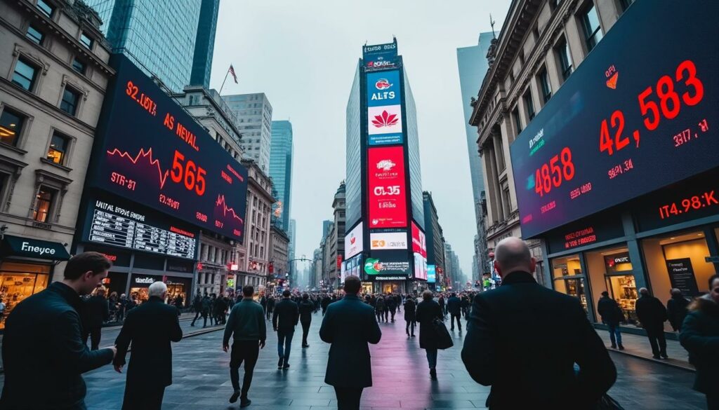 les bourses européennes ouvrent en baisse, sous la pression des résultats trimestriels des entreprises, reflétant une incertitude sur les perspectives économiques.