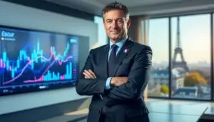 le ministre de l'économie roland lescure anticipe une croissance économique modérée de 0,8 % pour la france en 2025, soulignant les perspectives économiques du pays.