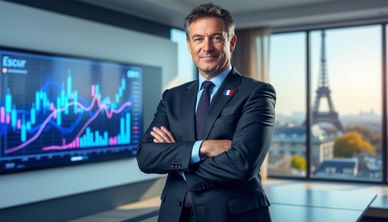 le ministre de l'économie roland lescure anticipe une croissance économique modérée de 0,8 % pour la france en 2025, soulignant les perspectives économiques du pays.