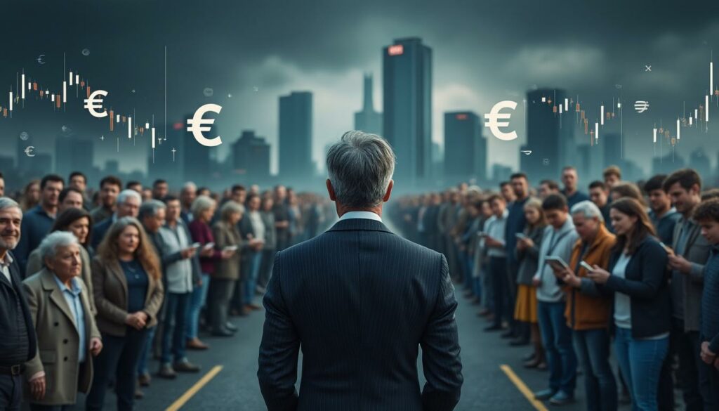 la banque de france met en garde contre un risque d'étouffement économique lié au choix difficile entre soutenir les seniors ou les jeunes, selon le gouverneur.