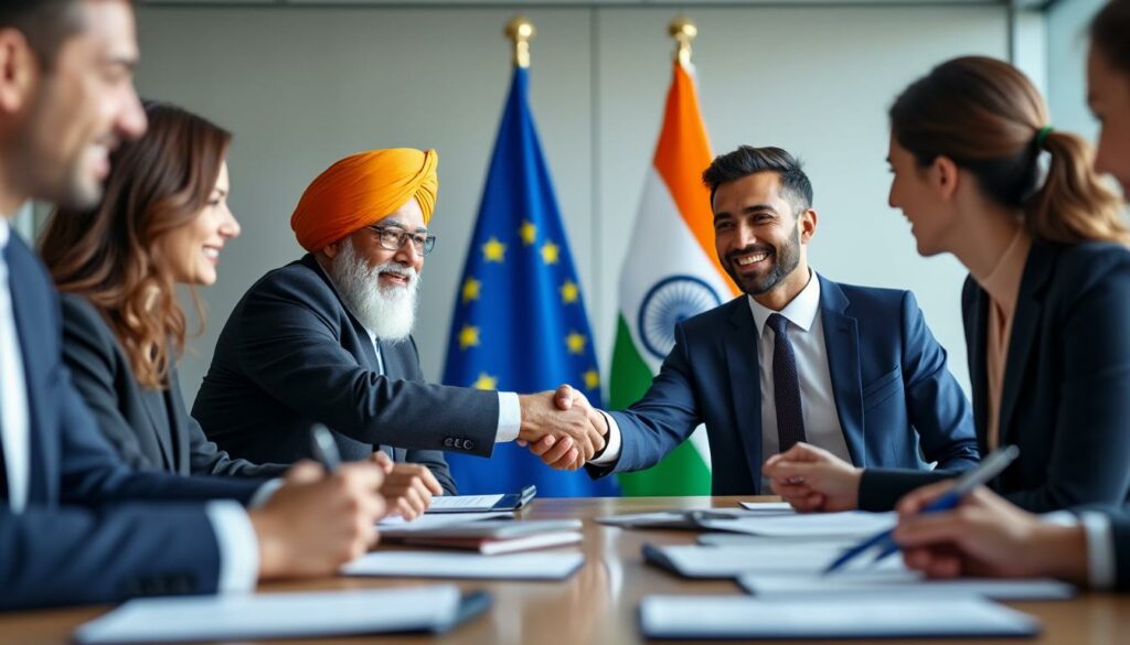 découvrez comment l’inde et l’union européenne ont conclu un accord historique pour révolutionner leurs échanges commerciaux et renforcer leur partenariat économique.