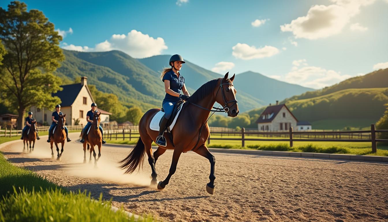 découvrez comment l'école d'équitation du cantal renaît et se réinvente après une année difficile, offrant une nouvelle dynamique aux passionnés de chevaux.