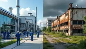 la france mise sur la modernisation industrielle en investissant dans de nouvelles usines tout en fermant certaines installations existantes, une stratégie qui soulève débats et enjeux économiques.
