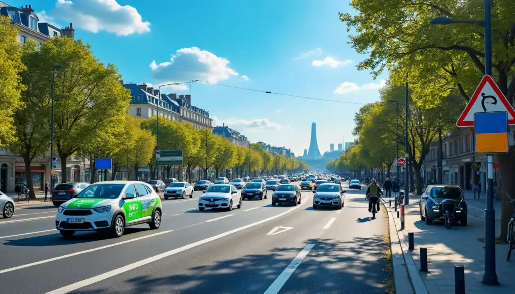 face au pic de chaleur en île-de-france, la circulation différenciée est activée pour réduire la pollution à l’ozone et protéger la qualité de l’air.